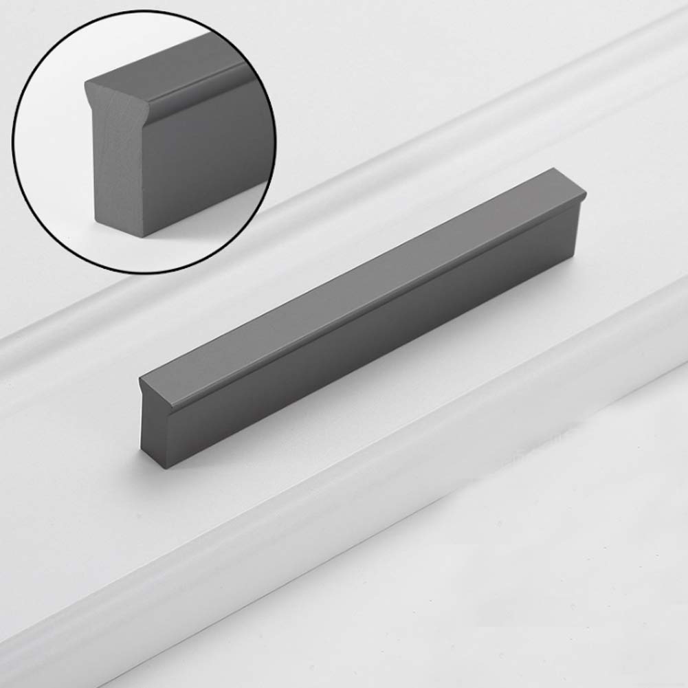 Grey Furniture Handles Bar Handle Door Handles Hole Spacing Modern Kitchen Handles Drawer Cabinet