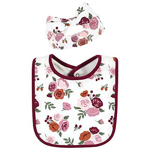 Image of Hudson Baby Unisex Baby Bandana Bibs and Headbands