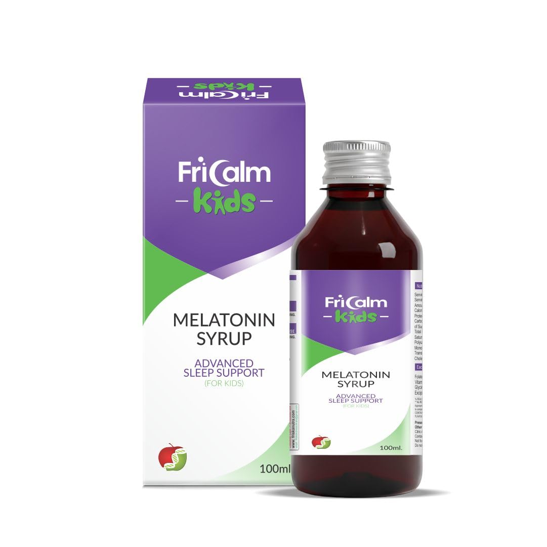 Friska FriCalm Kids Melatonin Syrup Pack of 5-100ml each (2)-picture-27