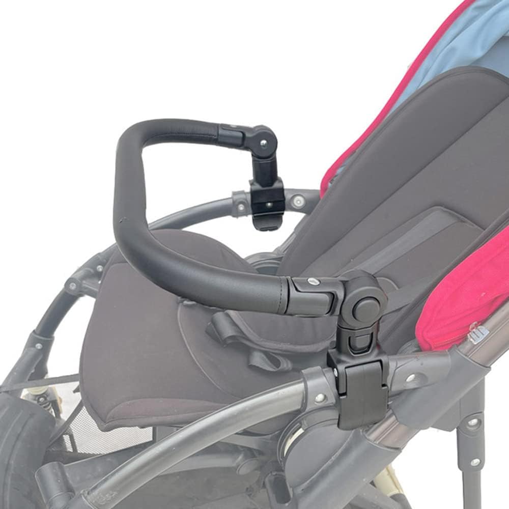 Baby Stroller Bumper Bar, PU Leather Armrest, Handle Accessories Compatible with Bugaboo Bee5 Bee3