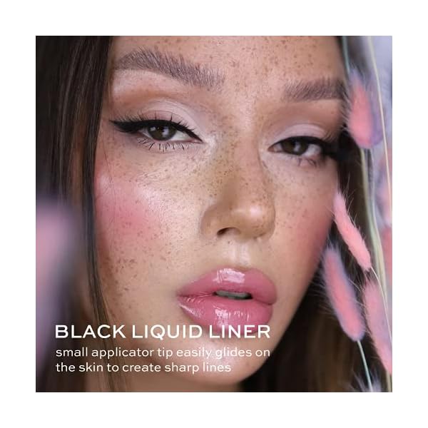 Glamnetic-Magnetic-Eyeliner-Black-Waterproof-Liquid-All-Day-Hold-for-Magnetic-Eyelashes-Sweatproof-Paraben-Free-027oz Glamnetic Magnetic Eyeliner - Black | Waterproof Liquid, All-Day Hold for Magnetic Eyelashes, Sweatproof, Paraben-Free - 8ml