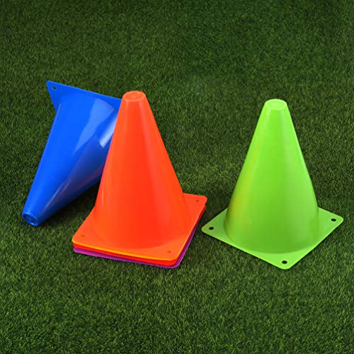 BESPORTBLE 25Pcs 15Cm Cones de Marcador Cones de Treinamento de Futebol Esportes Futebol Marcador de