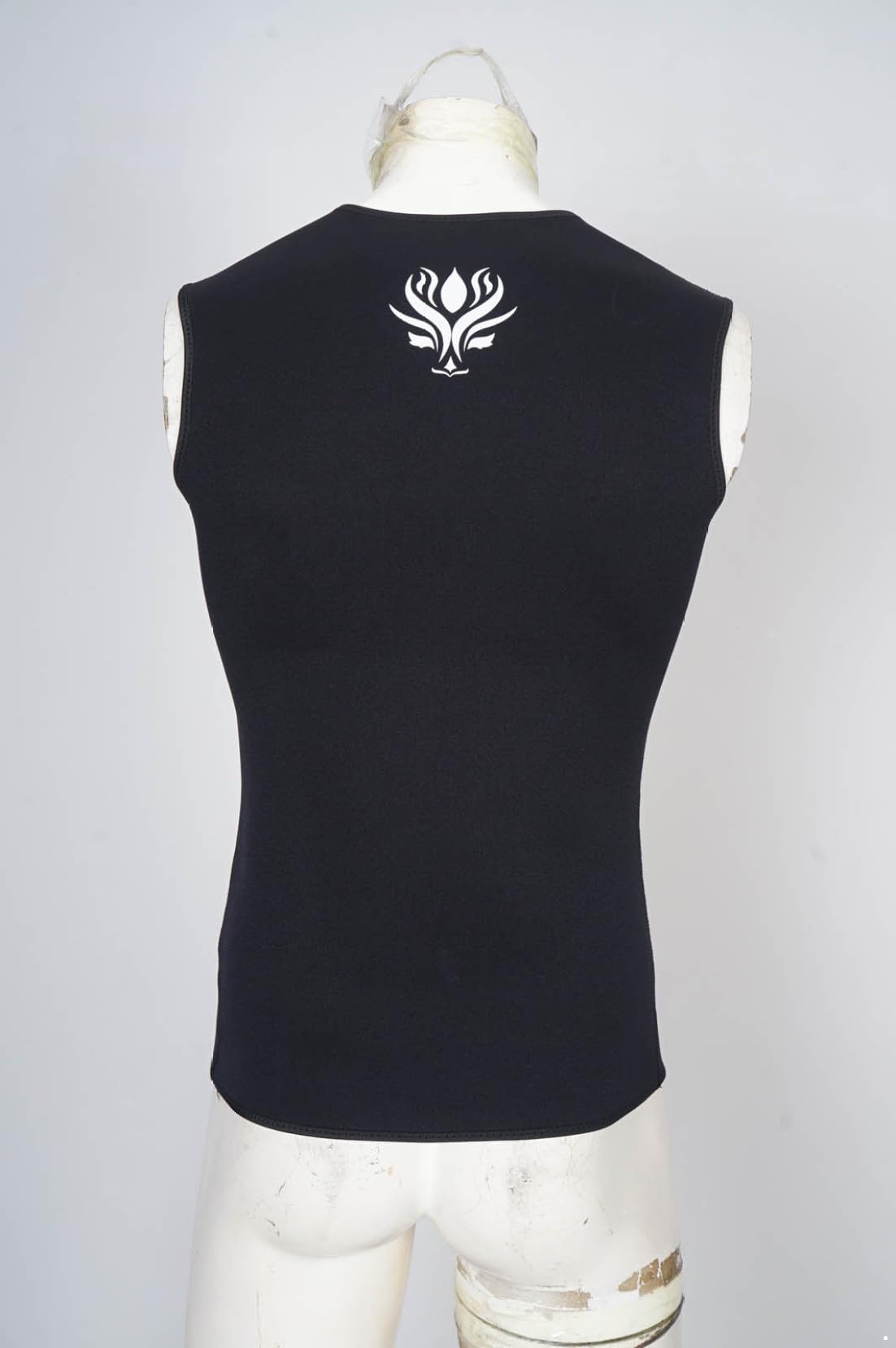Combinaison de Plongée Homme Néoprène 3mm Veste sans Manches Zip Devant pour Plongée Surf Sports Nautiques
