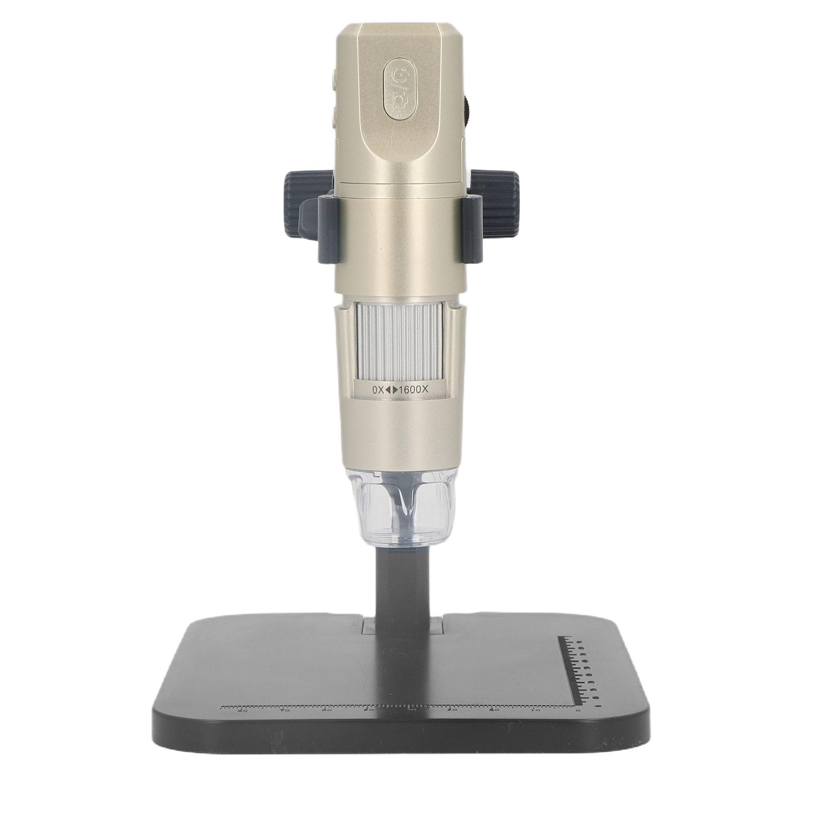 Microscopio Digital USB WiFi 1600X Cámara de Microscopio Portátil con Soporte Ajustable, Compatible con, OS X para Recolección de Sellos, Inspección de PCB