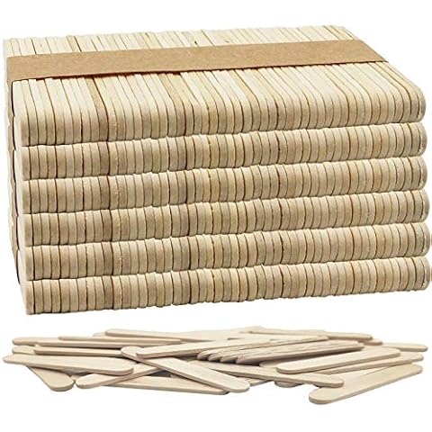 300PCS Mini Lollipop Sticks 2.5 inch, Wood Craft Sticks, Lolly Sticks for Home and School Crafts, Lollipop Sticks, Popsicle Sticks, Ideal for Arts and Handwork, Classroom Art Supplies Cover