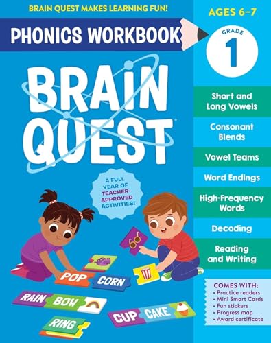 Brain Quest Phonics Workbook: Grade 1: 3