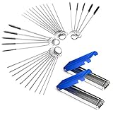 Nicht universell, nur für Vergaser, Moto, Carbon Dirt Deposit Remove geeignet. Reinigen Sie leicht alle schwer zug？nglichen Bereiche in einer Airbrush, Spritzpistole oder einem anderen Gegenstand mit kleinen ？ffnungen, die gereinigt werden müssen, wie z. B. Flüssigkeitsspitze und Luftkappe.