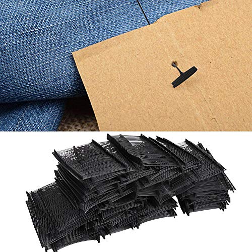Tagging Gun Fasteners 10000 Pcs, 50mm Black Loop Lock Barbs for Standard Tagging Gun, Plastic Clothing Tag Pins for Garment Price Tags, Retail Label Attachments for Clothes, Fabric by HEEPDD - Image 3
