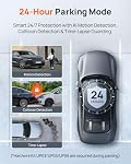 70mai A810 4K Double Dash Cam Front & Arrière, STARVIS 2 HDR Super vision nocturne, AI Détection des mouvements & Parking 24/7, intégré GPS, Wi-Fi & APP, ADAS, Enregistrement de boucles, chronologie