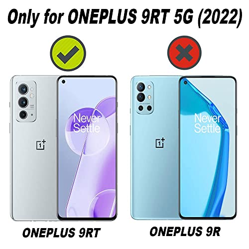 Image of COVERBLACK Soft Rubber Back Cover Compatible Model for OnePlus 9RT 5G - Transparent