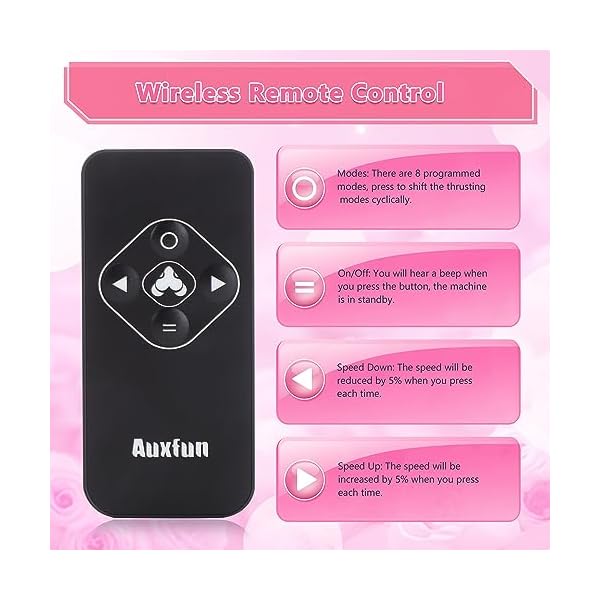 Automatische Sexmaschine Liebesmaschine mit per App gesteuertem stoßendem Dildo-Sexspielzeug für Männer und Frauen, verstellbare Erwachsenen-Masturbationsmaschine mit 8 Anhängen für 3XLR-Anschluss – Bild 6