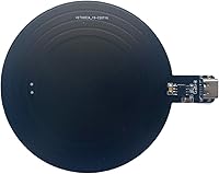 Vista 2 de Taidacent Wireless Led Uplights and Coil Inductive PCB Charger Pad Wireless LEDs Lights Lamp Magnetic Levitating Floating Charging Station Type C 5V