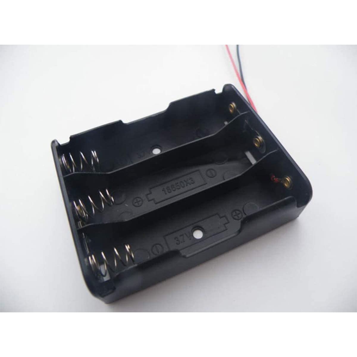 5x Porta Batteria 18650 Con Cavo - Supporto Batterie XS - 3.7V