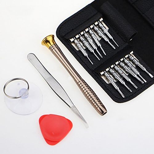 SAFEKOM| Mobile Phone Repair Tool Kit,16 in 1 Screwdriver Set for iPhone, IPad, Nokia, Includes The 5star Pentalobe Screwdriver, Compatible for Both Professional and DIY Smartphone.
