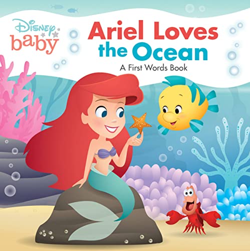 Image of Disney Baby: Ariel Loves the Ocean: A First Words Book