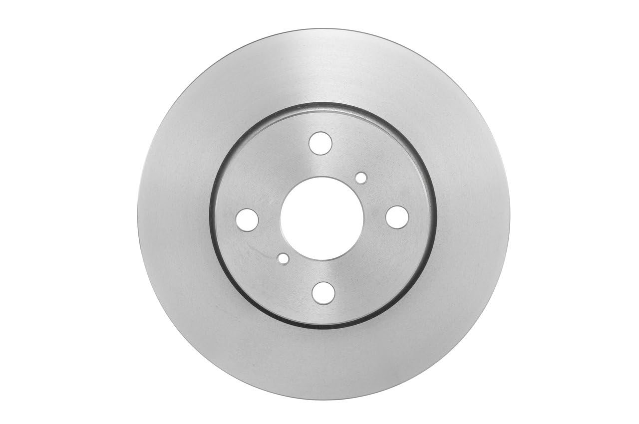 2x BOSCH Disco de freno Delantero Ø258mm Altura: 46,2mm Espesor: 22mm Corona de Agujeros - Ø: 100mm ventilado 0 986 479 363 Compatible con TOYOTA Yaris Hatchback P13 Yaris Hatchback P9