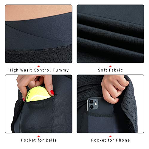 Image of ANIVIVO Skirted Legging for Women, Yoga Legging with Skirts &Women Tennis Leggings Clothes Pockets