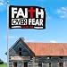 Faith Over Fear Christian Flag 3x5 Ft Double Sided Bible Scripture Verse Flag Christ God Jesus Flags for Outdoor Bedroom Gyms Outside College Dorm Motivation Wall Banner Decorations