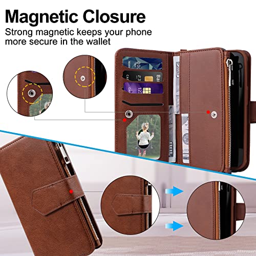 Funda Galaxy Note 10 Plus elegante en piel sintética resistente 5