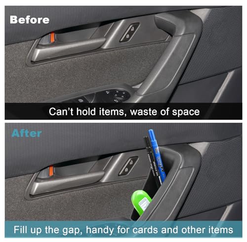 Image of CDEFG 6Pcs for 2023-2026 Mazda CX-50 Center Console Organizer Door Handle | for 2023 2024 2025 2026 Mazda CX-50 Hybrid Accessories Middle Console Storage Box & Door Handle Pockets