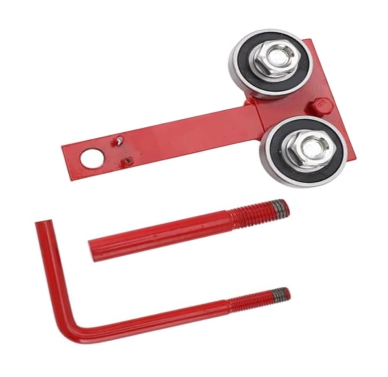 Herramienta exprimidora de rieles de barra de motosierra, enderezadora de guía de cadena for molienda y afilado de cadenas, herramienta de reparación de rieles de barra de motosierra