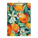 Porte-bloc aquarelle en plastique avec clip en métal à faible encombrement pour étudiants, école, bureau, 22,9 x 31,8 cm