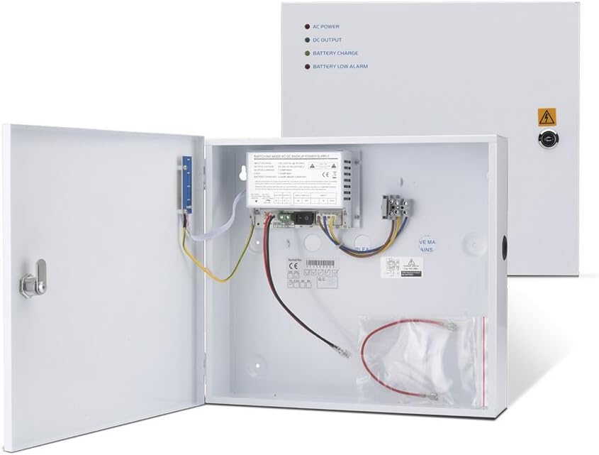 Amalocks PS1A-24VL Power Supply Converter for Access Control Systems with Switch Mode - 220Vac Input to 24Vdc 1Amp Output