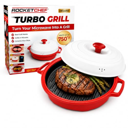 ROCKET CHEF Turbo Grill Deluxe...