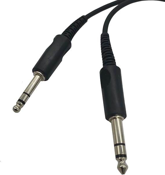 Dual Plug U174 Adapter General Aviation Headset Extensions Helicopter U 174 to Ga Twin Plug Headphone Splitter U-174 2 Male Com to Single 1 Female Com Adaptor for Bose A20
