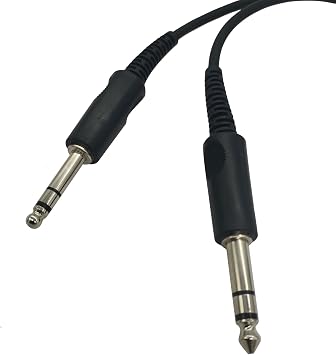 Dual Plug U174 Adapter General Aviation Headset Extensions Helicopter U 174 to Ga Twin Plug Headphone Splitter U-174 2 Male Com to Single 1 Female Com Adaptor for Bose A20