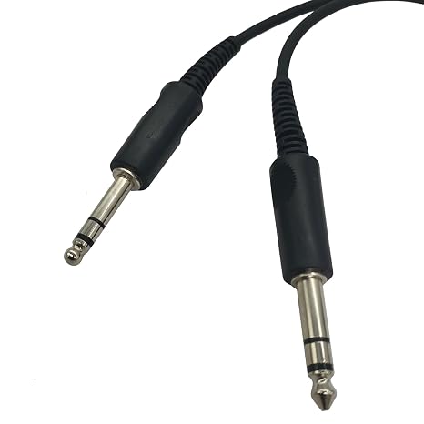 6 Pin LEMO to Dual GA Plug Adapter Cable General Aviation Headset Adaptor Compatible with Bose A20 A30 Proflight Aircraft Pilot Headphones 2 Prongs Connector (Pattern 1)