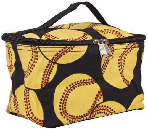 NGIL Softball Travel Makeup Bag