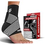 Sleeve Stars Ankle Brace for Plantar Fasciitis – Ankle Wrap Heel Brace for Heel Pain, Ankle Support and Ankle Protector Foot Brace, Ankle Brace for Women and Men, Heel Spur Brace Ankle Sleeve (Single)