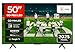 TCL 50 Zoll 50Q6C QLED Mini LED Fernseher, 4K HDR Premium, Dolby Vision IQ & Atmos, Onkyo 2.1, Smart Google TV, 144Hz Motion Clarity Pro, AMD FreeSync Premium Pro, HDMI 2.1, AirPlay 2