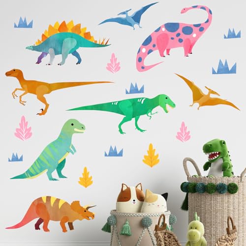 Vinilos Decorativos Dinosaurio Boho para Niños miniatura 6