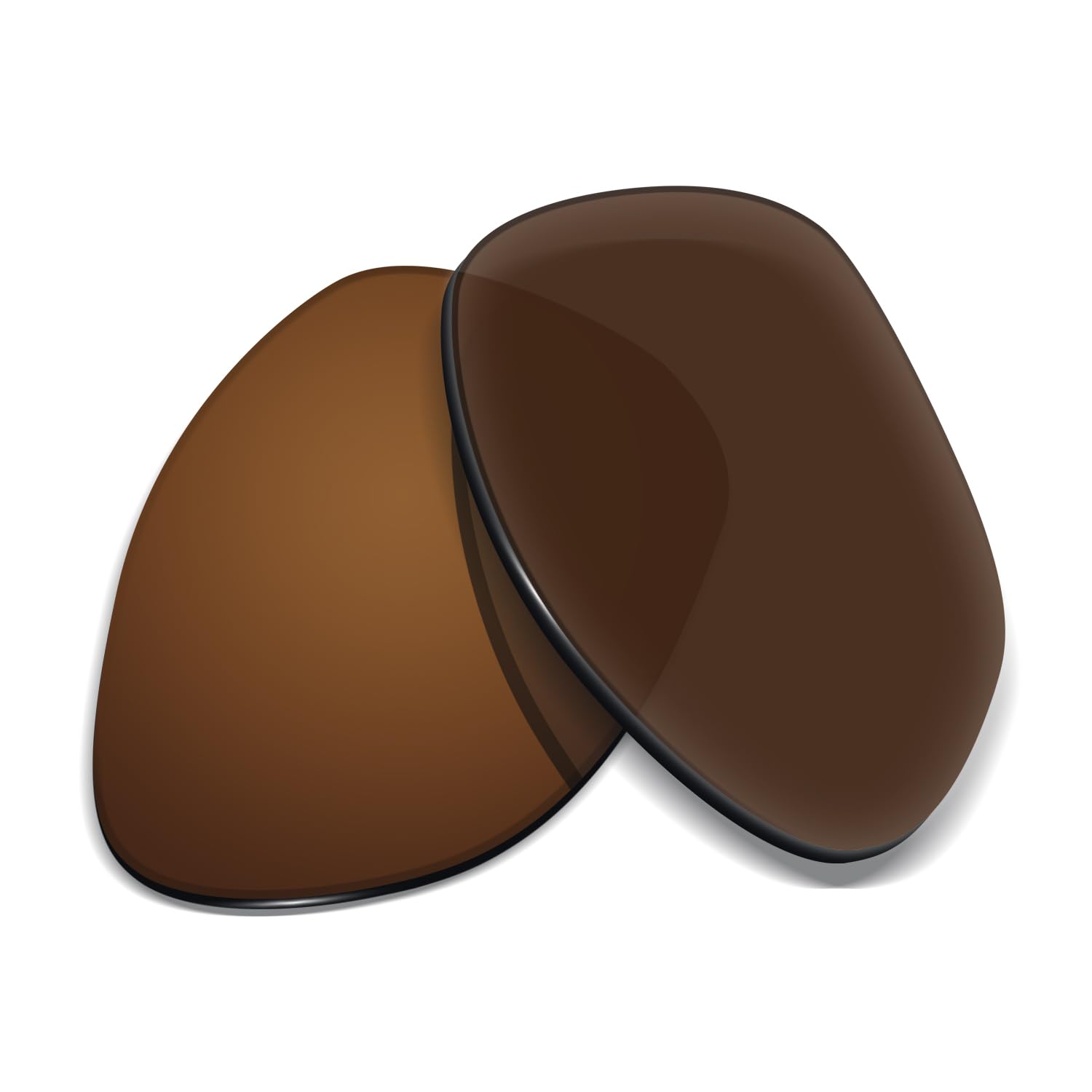 Lentes de repuesto de 1,5 mm compatibles con gafas de sol Oakley Feedback OO4079 de 59 mm, antiarañazos y resistentes a los impactos