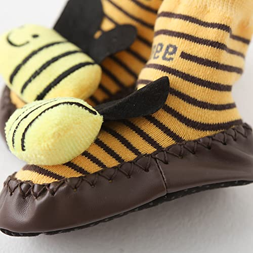 Toddler Cute Cartoon Socks Shoes Boys and Girls Sports Shoes Non Slip Warm Cartoon Animal Patterns Shoes Baby Shoes4
