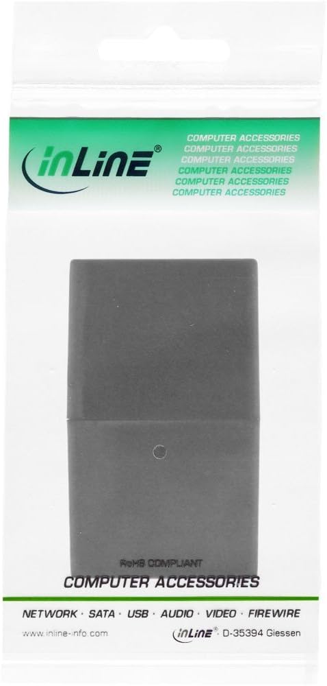 InLine Modular Coupler RJ10 4P4C Female/Female, beige, 1x - Image 3