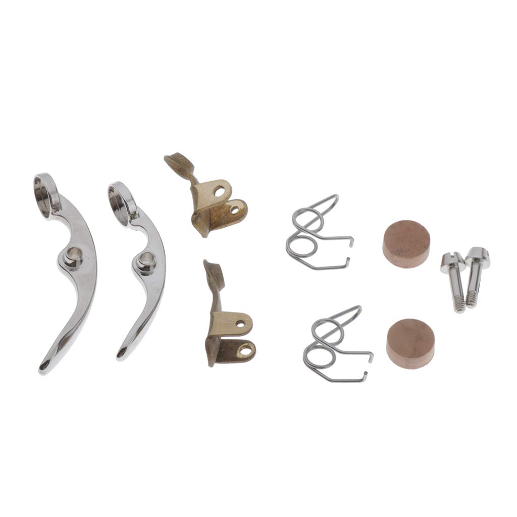 2 Set Tromba Acqua Chiave Valvola Molle Viti Parti Strumento in Ottone