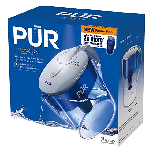 Pur Cr1100Cv Classic Water Filter Pitcher Filtration System, 11 Cup #TOP2