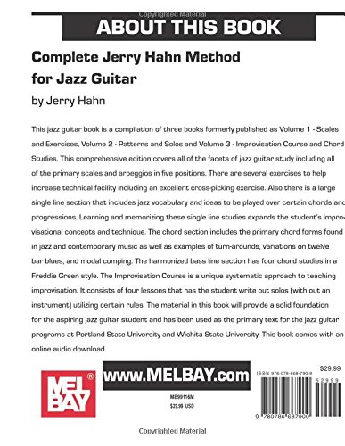 Complete Jerry Hahn Method for Jazz Guitar