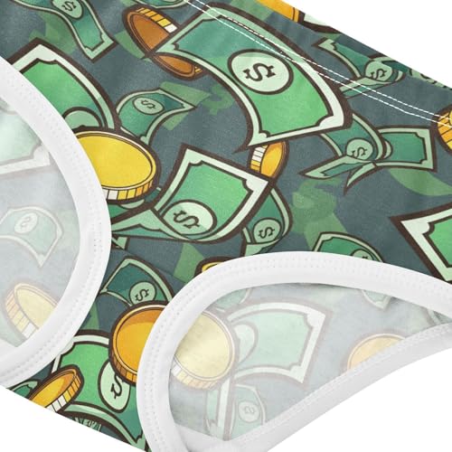 Girls and Toddler Underwear Cotton Tagless Brief Lightweight Seamless Girls Panties for 2-8 Years2