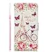 Produktbild iPhone SE 2020 Hülle Kompatibel mit iPhone SE 2020 Hülle Leder Handyhülle Flip Case PU Tasche Wallet Schutzhülle Bookstyle Ständer Kartensätze Magnetisch Handytasche für iPhone SE 2020 Fahrradturm