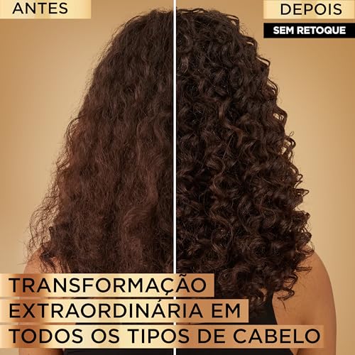 L'Oréal Paris Elseve Óleo Extraordinário Finalizador Capilar, Nutrição Profunda com 6 Óleos Preciosos, Anti-Frizz, Proteção Térmica até 230°C, Brilho Intenso para Todos os Tipos de Cabelo, 100ml