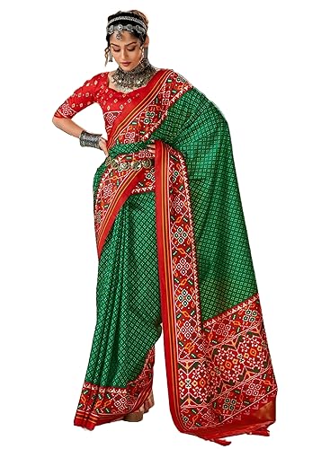 Sari patola femme style ethnique vêtement traditionnel festival