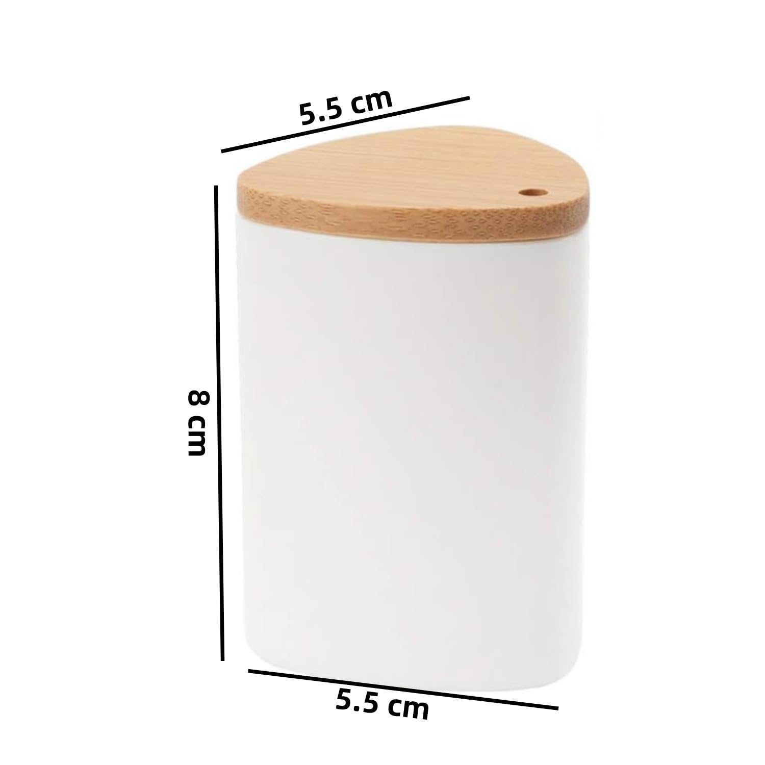 Porta stuzzicadenti in bambù naturale Mini dispenser per stuzzicadenti per uso domestico Contenore per stuzzicadenti Scatola per barattoli Decorazione della tavola di casa  15