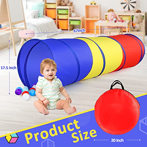 Pigpigpen PIGPIGPEN--NEW Pop Up Play Tunnel Tent For Toddlers Babies Or Dogs, Indoor & Outdoor Toys For Kids Backyard Playset. thumb #5