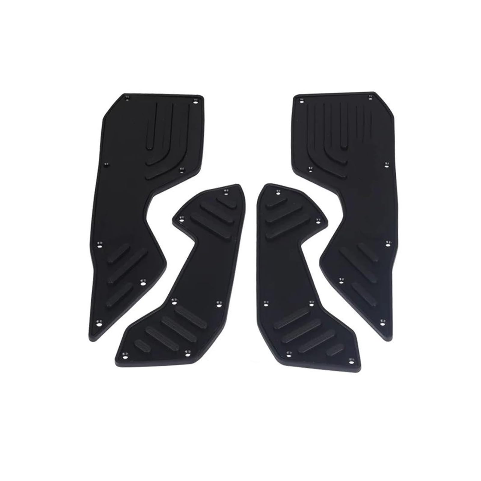 Marchepieds Moto Repose-Pieds Aluminium Pour Yamaha NMAX125 NMAX155 2020-2023 - Argent