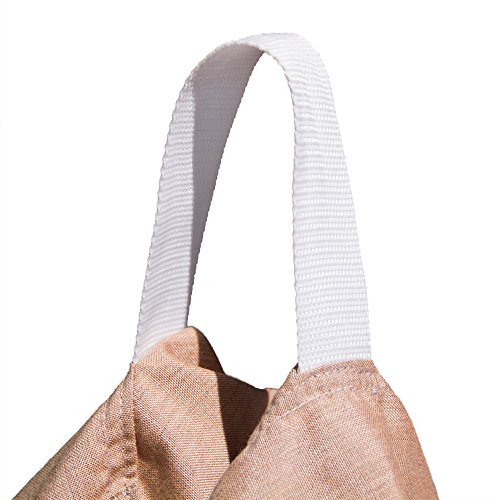 Jaxx Kiss Bean Bag Chair | Casual Poolside & Patio Seating | Sunbrella, Granite Gray #TOP6