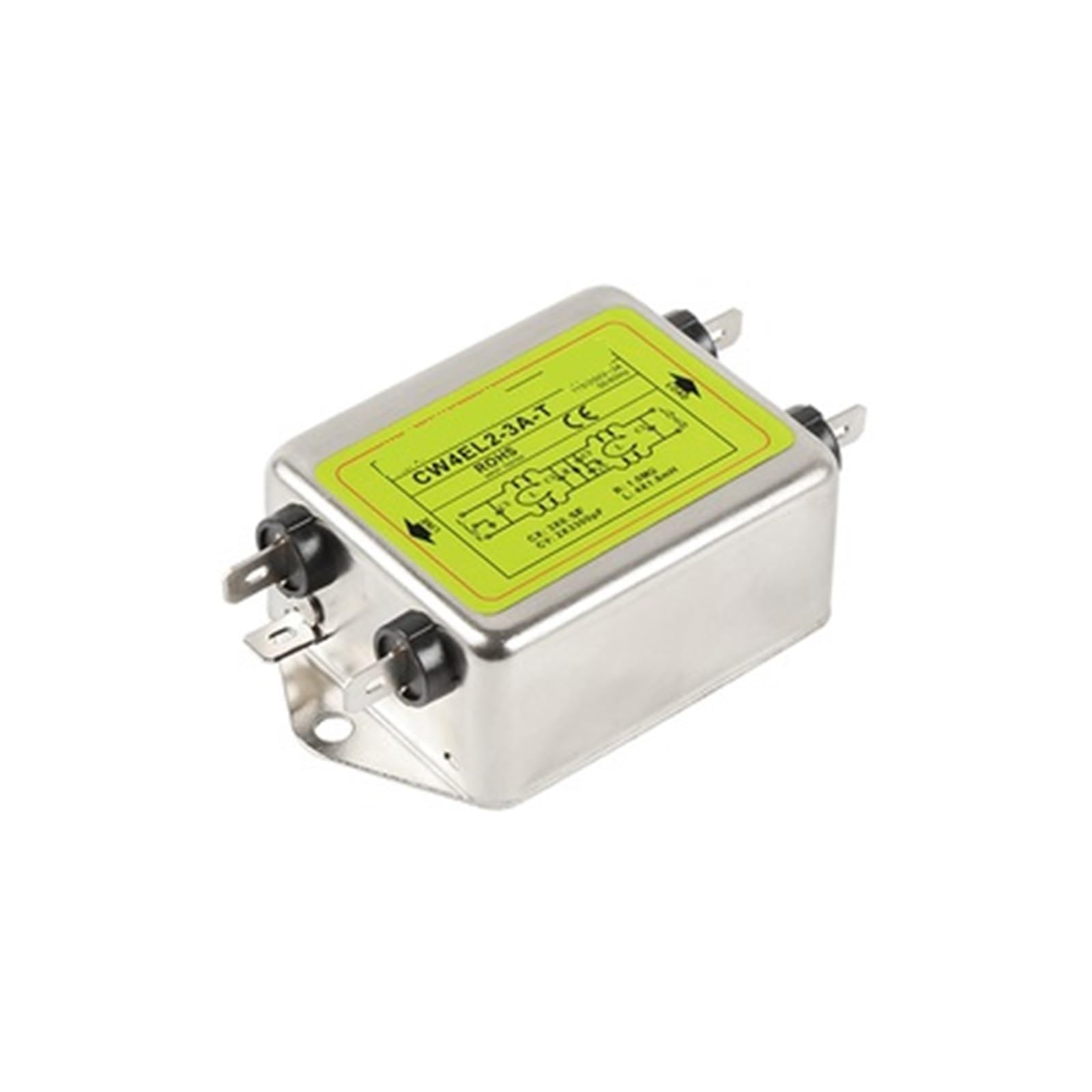 YTMJPQQJI 220V Power Filter Bipolar CW4EL2-3A-T 6A 10A20A30A(CW4EL2-30A-T)